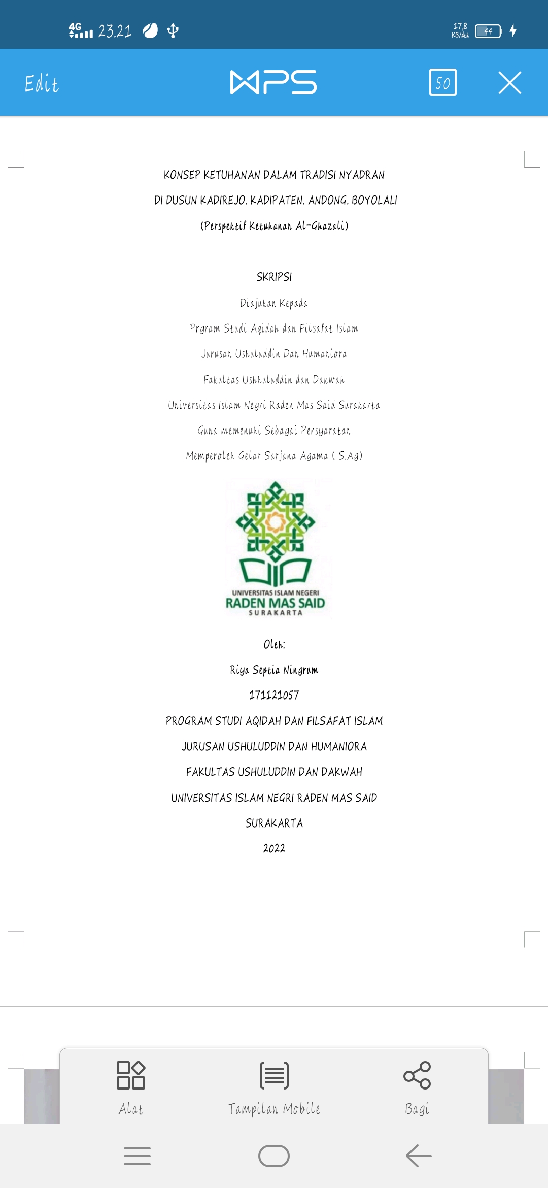 cover