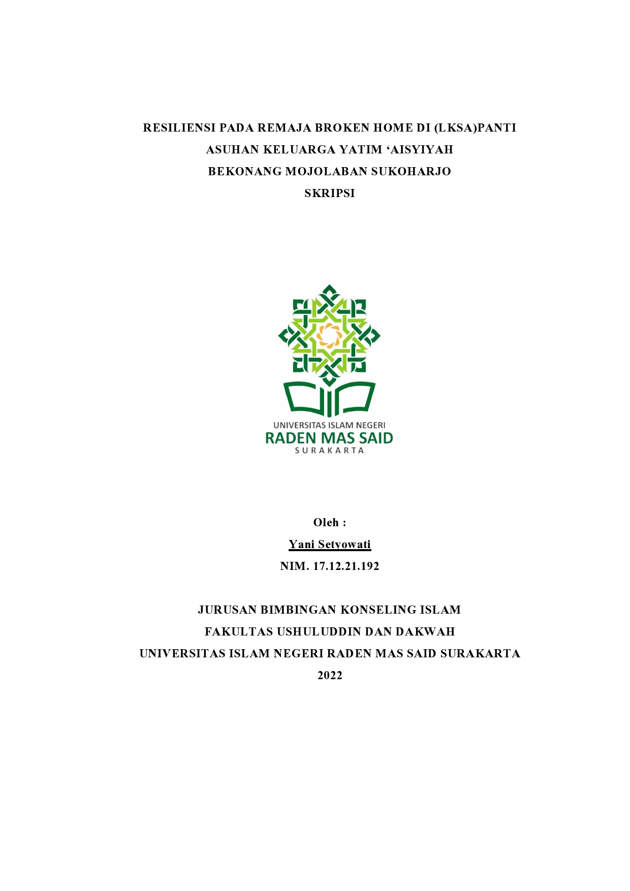 cover