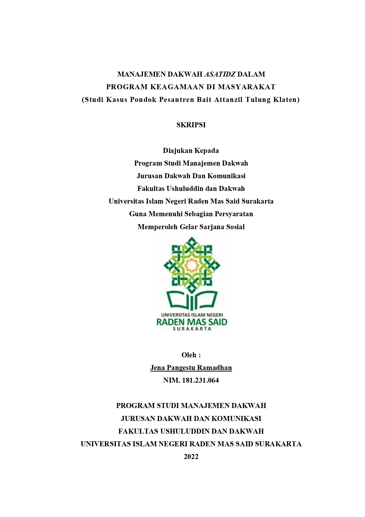 cover