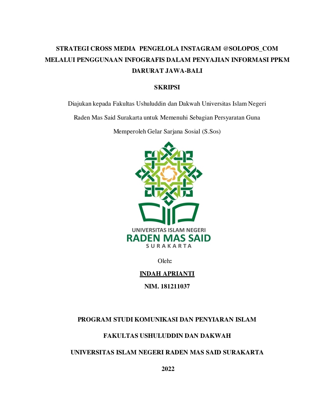 cover
