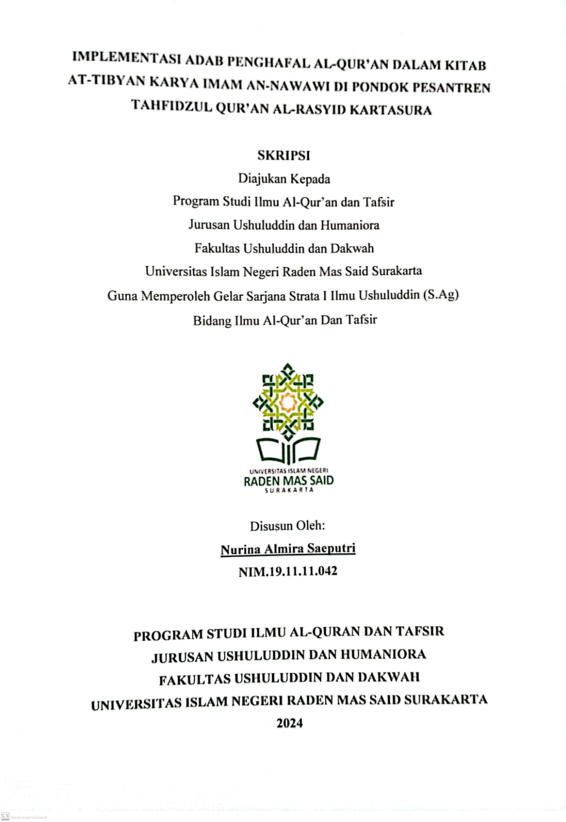 cover