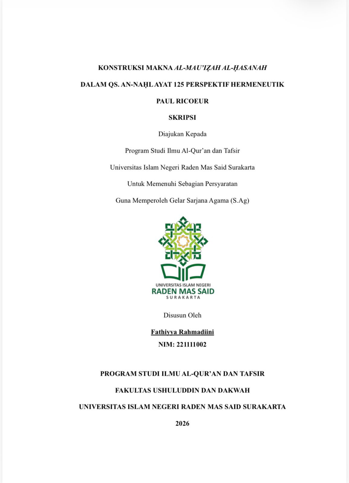 cover