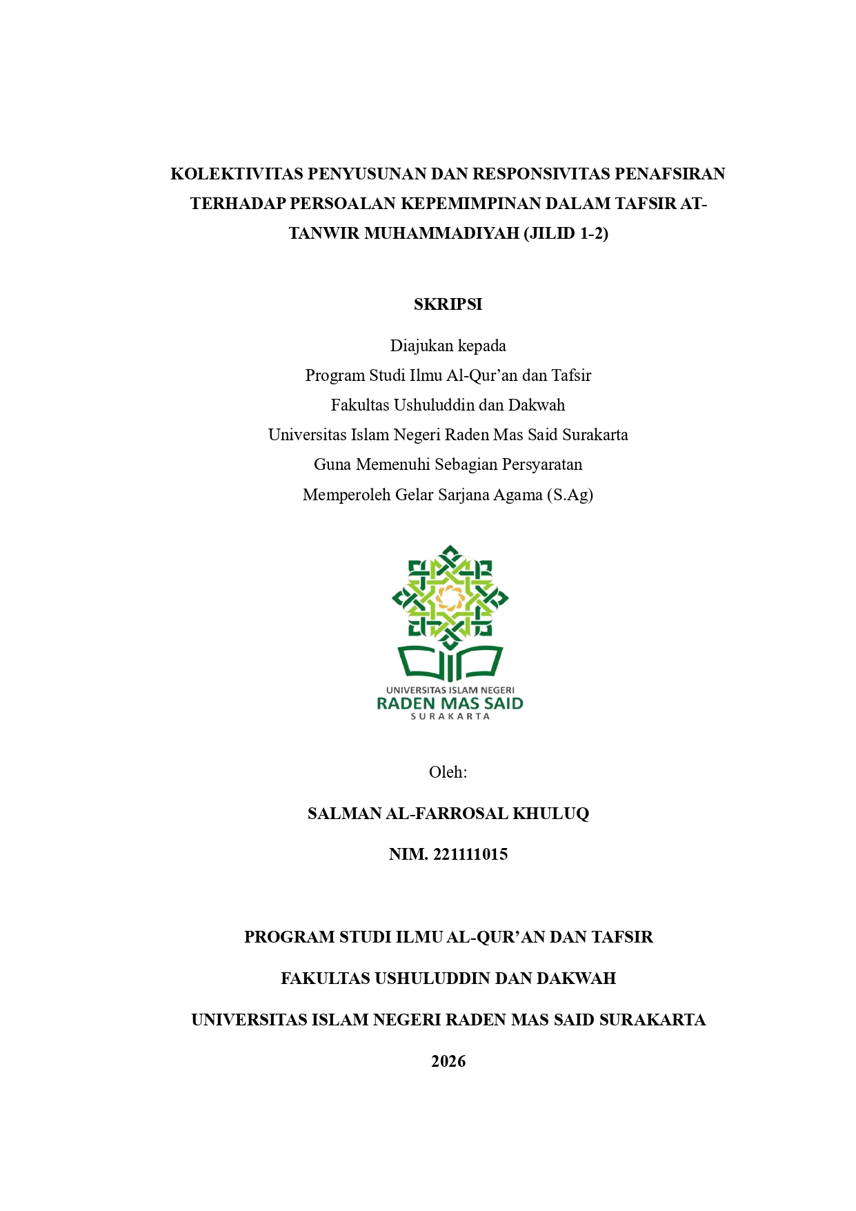 cover