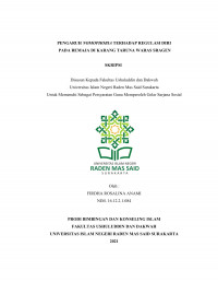 Pengaruh Nomophobia Terhadap Regulasi Diri pada Remaja di Karang Taruna Waras, Sragen