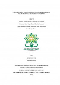 CYBER BRANDING WARTEG BOLODEWE MELALUI INSTAGRAM DALAM MENINGKATKAN BRAND AWARENESS