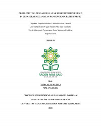 Problematika Pengasuhan Anak Berkebutuhan Khusus Di Desa Serah Kecamatan Panceng Kabupaten Gresik