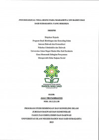 PSYCHOLOGICAL WELL-BEING PADA MAHASISWA UIN RADEN MAS SAID SURAKARTA YANG BEKERJA
