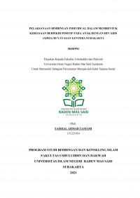 Pelaksanaan Bimbingan Individual dalam Membentuk Kebiasaan Berpikir Positif pada Anak dengan HIV/AIDS di Yayasan Lentera Surakarta