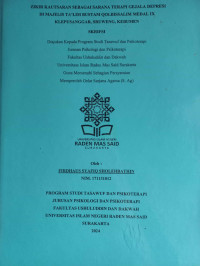 Zikir Kautsaran Sebagai Sarana Terapi Gejala Depresi Di Majelis Ta’lim Bustam Qolbissalim Medal Ix Klepusanggar, Sruweng, Kebumen