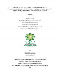 Bimbingan Multikultural Untuk Meningkatkan Multikulturalisme Pada Santri Di Pondok Pesantren Kauman Lasem Gang Kauman Desa Karang Turi Kec. Lasem