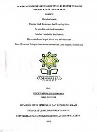 Pembinaan Kerohanian Narapidana Di Rumah Tahanan Negara Kelas 1 Surakarta