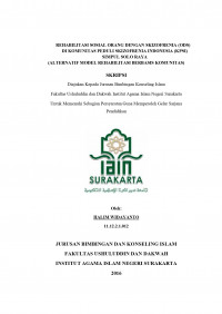 Terapi dalam Menangani Skizofrenia di Komunitas Peduli Skizofrenia Indonesia (KSPI) Simpul Soloraya