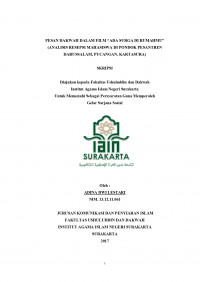 PESAN DAKWAH DALAM FILM 