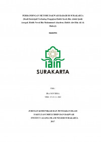 PERBANDINGAN METODE DAKWAH HABAIB DI SURAKARTA (STUDI DESKRIPTIF TERHADAP PENGAJIAN HABIB SYECH BIN ABDUL QADIR ASSEGAF; HABIB NOVAL BIN MUHAMMAD ALAYDRUS; HABIB ALWI BIN BIN ALI AL-HABSYI)