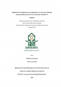 Representasi hijrah dalam program acara Q&A episode 