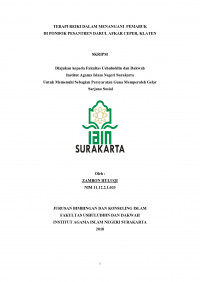 Terapi Reiki Dalam Menangani Pemabuk Di Pondok Pesantren Darul Afkar Ceper Klaten