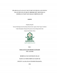 Pelaksanaan Layanan Voluntary Counseling And Testing Dalam Menangani Orang Berisiko HIV/AIDS di Balai Kesehatan Paru Masyarakat (BKPM) Klaten