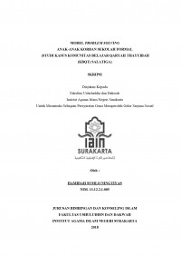 Model Problem Solving Anak-Anak Korban Sekolah Formal (Studi Kasus di Komunitas Belajar Qaryah Thayyibah (KBTQ) Salatiga)