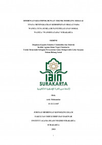 Bimbingan Kelompok dengan Teknik Modeling Sebagai Upaya Meningkatkan Kedisiplinan Salat pada Wanita Tuna Susila di Panti Pelayanan Sosial Wanita Wanndyatama