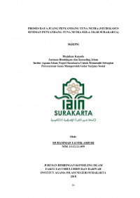 Proses Daya Juang Penyandang Tuna Netra (Studi Kasus Seniman Penyandang Tuna Netra SLBA-YKAB Surakarta)