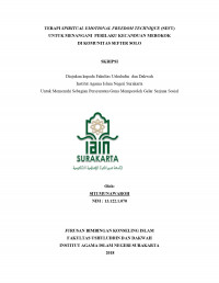 Terapi Spiritual Emotional Freedom Technique (SEFT) untuk Menangani Perilaku Kecanduan Merokok di Komunitas Sefter Solo