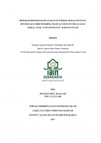 PROGRAM RESOSIALISASI ANAK PUTUS SEKOLAH DALAM UPAYA PENYESUAIAN DIRI PENERIMA MANFAAT DI PANTI PELAYANAN SOSIAL ANAK 