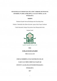 Pengendalian Emosi Pada Pecandu Narkoba di Institusi Penerima Wajib Lapor (JPWL) Yayasan Mitra Alam Surakarta