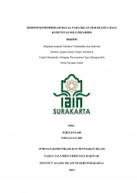 RESEPSI KOMODIFIKASI HALAL PADA IKLAN JILBAB ZOYA BAGI KOMUNITAS SOLO HIJABERS