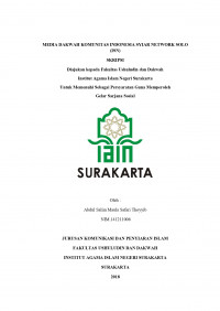 MEDIA DAKWAH KOMUNITAS INDONESIA SYIAR NETWORK SOLO (ISN)