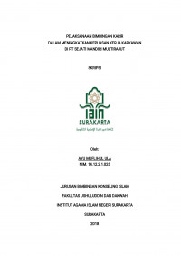 PELAKSANAAN BIMBINGAN KARIR DALAM MENINGKATKAN KEPUASAN KERJA KARYAWAN DI PT SEJATI MANDIRI MULTIRAJUT