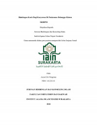 BIMBINGAN KARIR BAGI KARYAWAN DI PUSKESMAS DELANGGU