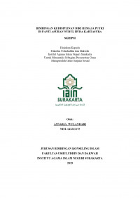 BIMBINGAN KEDISIPLINAN DIRI REMAJA PUTRI DI PANTI ASUHAN NURUL HUDA KARTASURA