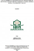 LAYANAN BIMBINGAN KELOMPOK DENGAN TEKNIK PROBLEM SOLVING DALAM MENUMBUHKAN KEPEDULIAN SOSIAL REMAJA DI RPSA PAMARDI SIWI