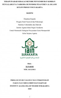 TERAPI INABAH SEBAGAI METODE PENYEMBUHAN KORBAN PENYALAHGUNA NARKOBA DI PONDOK PESANTREN AL-ISLAMY KULON PROGO YOGYAKARTA