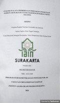 ANALISIS WACANA PEMBERITAAN PERUSAKAN LINGKUNGAN OLEH PT RUM (RAYON UTAMA MAKMUR) DI HARIAN UMUM SOLOPOS