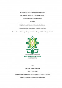 Representasi Ekofeminisme Dalam Film Dokumenter Tanah Ibu Kami ( Analisis Wacana Kritis Sara Mills)