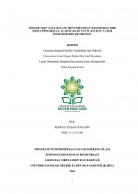 TEKNIK SELF-TALK DALAM MENUMBUHKAN KESADARAN DIRI SISWA PENGHAFAL AL-QUR'AN DI PANTI ASUHAN YATIM MUHAMMADIYAH GROGOL