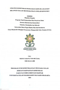 Strategi Komunikasi Pemasaran Kopi Opa Roastery Delanggu Dalam Meningkatkan Jumlah Konsumen