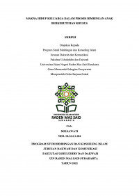 MAKNA HIDUP KELUARGA DALAM PROSES BIMBINGAN ANAK BERKEBUTUHAN KHUSUS