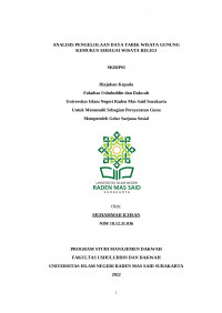 ANALISIS PENGELOLAAN DAYA TARIK WISATA GUNUNG  KEMUKUS SEBAGAI WISATA RELIGI