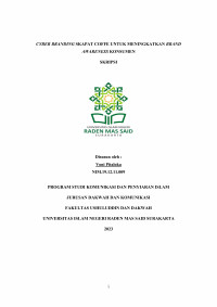 Cyber Branding Skapat Coffe Untuk Meningkatkan Brand Awareness Konsumen