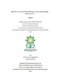 Hubungan antara Konsep Diri dengan Rasa Rendah Diri Remaja Panti