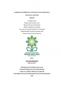 Gambaran Kepribadian Introvert Pada Mahasiswa Pengguna Twitter