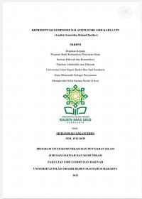 Representasi Feminisme Dalam Film Sri Asih Karya Upi (Analisis Semiotika Roland Barthes)