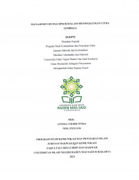 MANAJEMEN HUMAS DPR RI DALAM MENINGKATKAN CITRA LEMBAGA