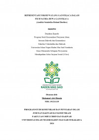 Representasi Tokoh Wayang Gatotkaca Dalam Film Satria Dewa Gatotkaca (Analisis Semiotika Roland Barthes)