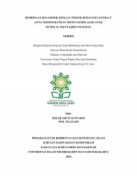 Bimbingan Kelompok Dengan Teknik Behavior Contract Guna Meningkatkan Motivasi Belajar Anak Di TPQ Al-Muttaqien Nusukan