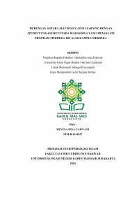 Hubungan Antara Self regulated learning Dengan Student Engagement Pada Mahasiswa Yang Menjalani Program Merdeka Belajar Kampus Merdeka