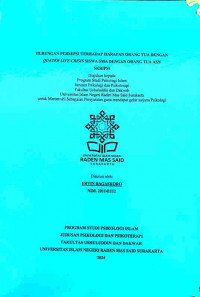 Hubungan Persepsi terhadap Harapan Orang Tua dengan Quater Life Crisis Siswa SMA dengan Orang Tua ASN