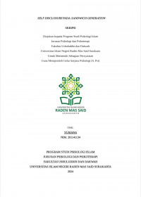 SELF DISCLOSURE PADA SANDWICH GENERATION